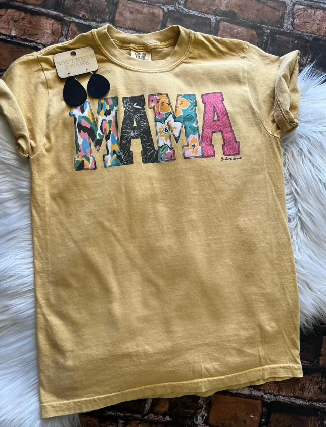 Mama Color Blast Tee