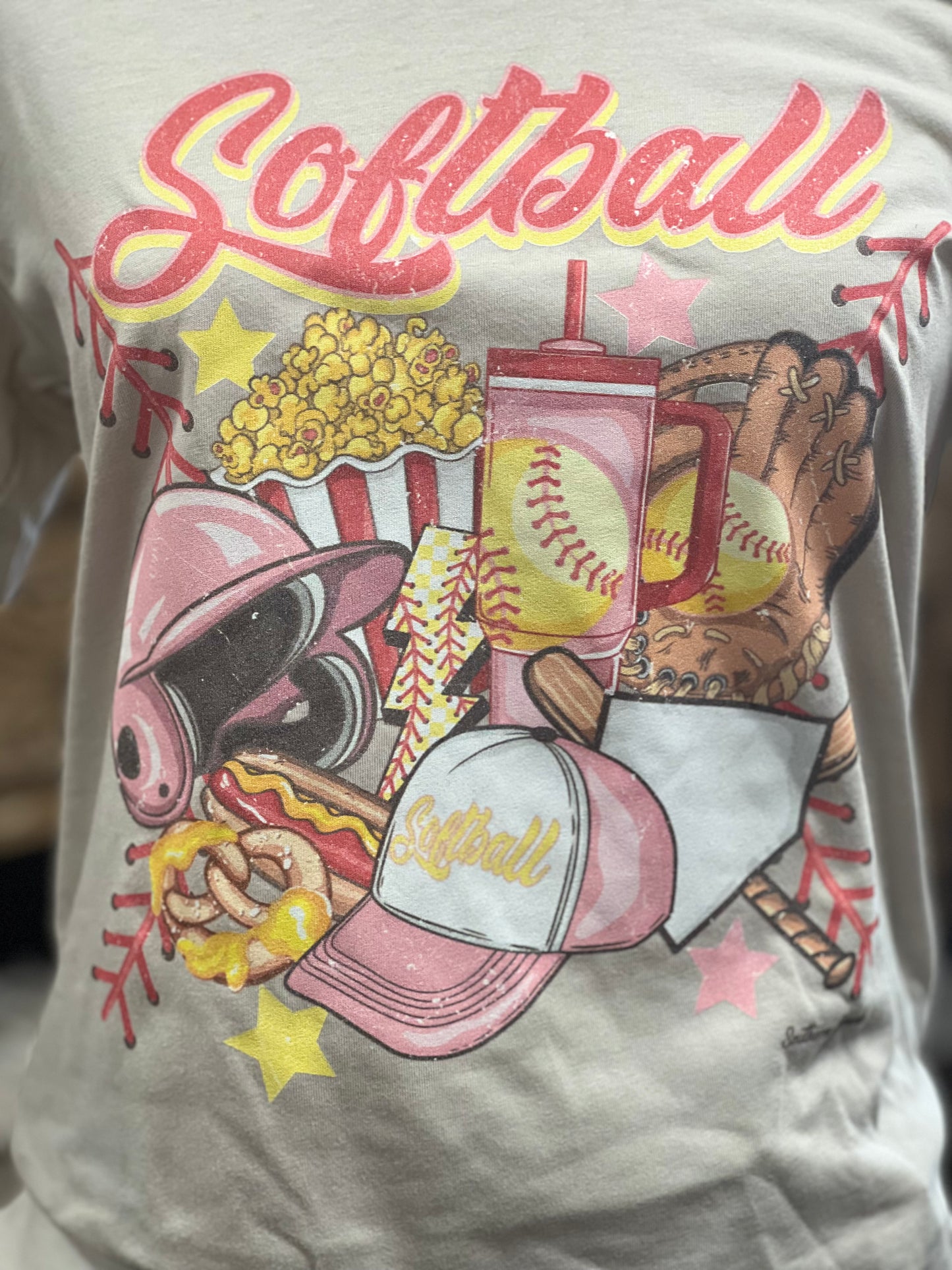Softball Tee.