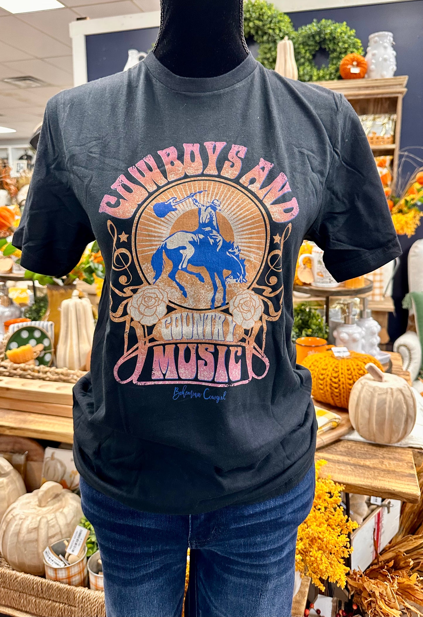 Cowboys and Country Music Tee