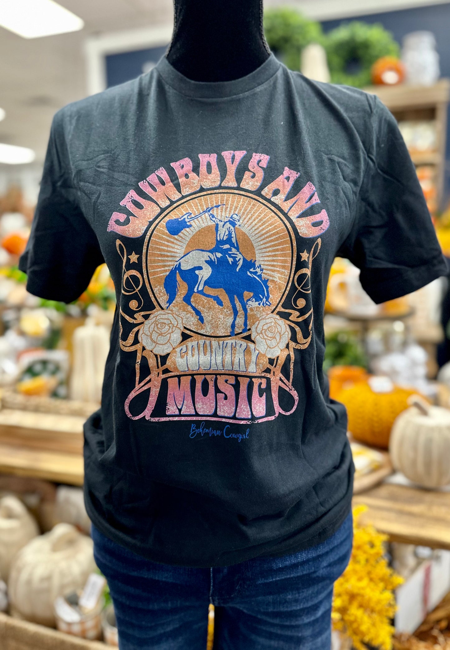 Cowboys and Country Music Tee