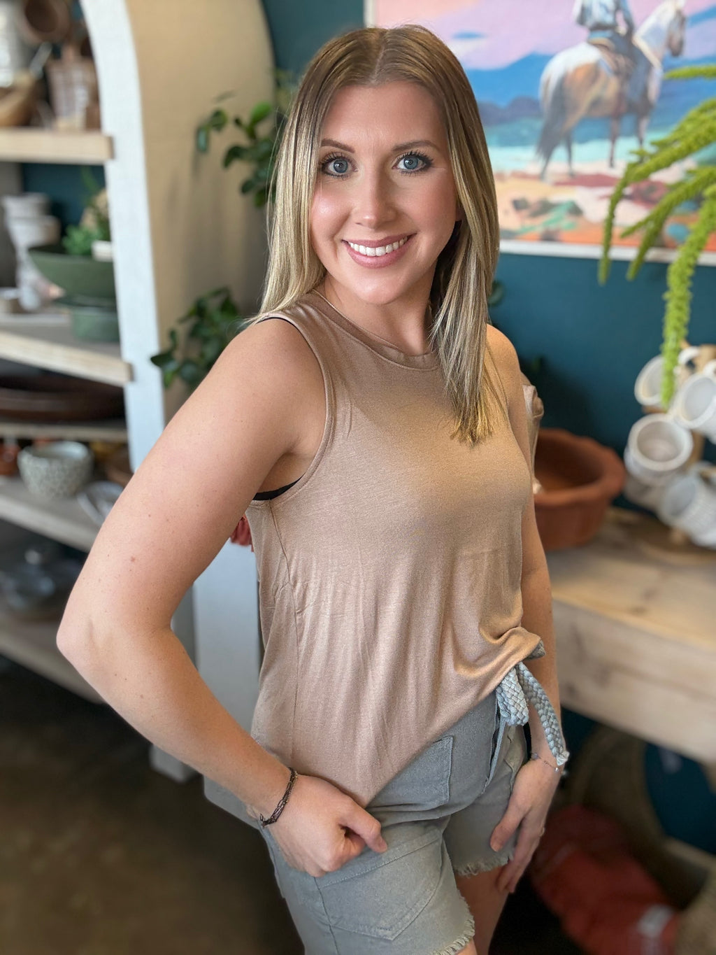 Dark Taupe Tank