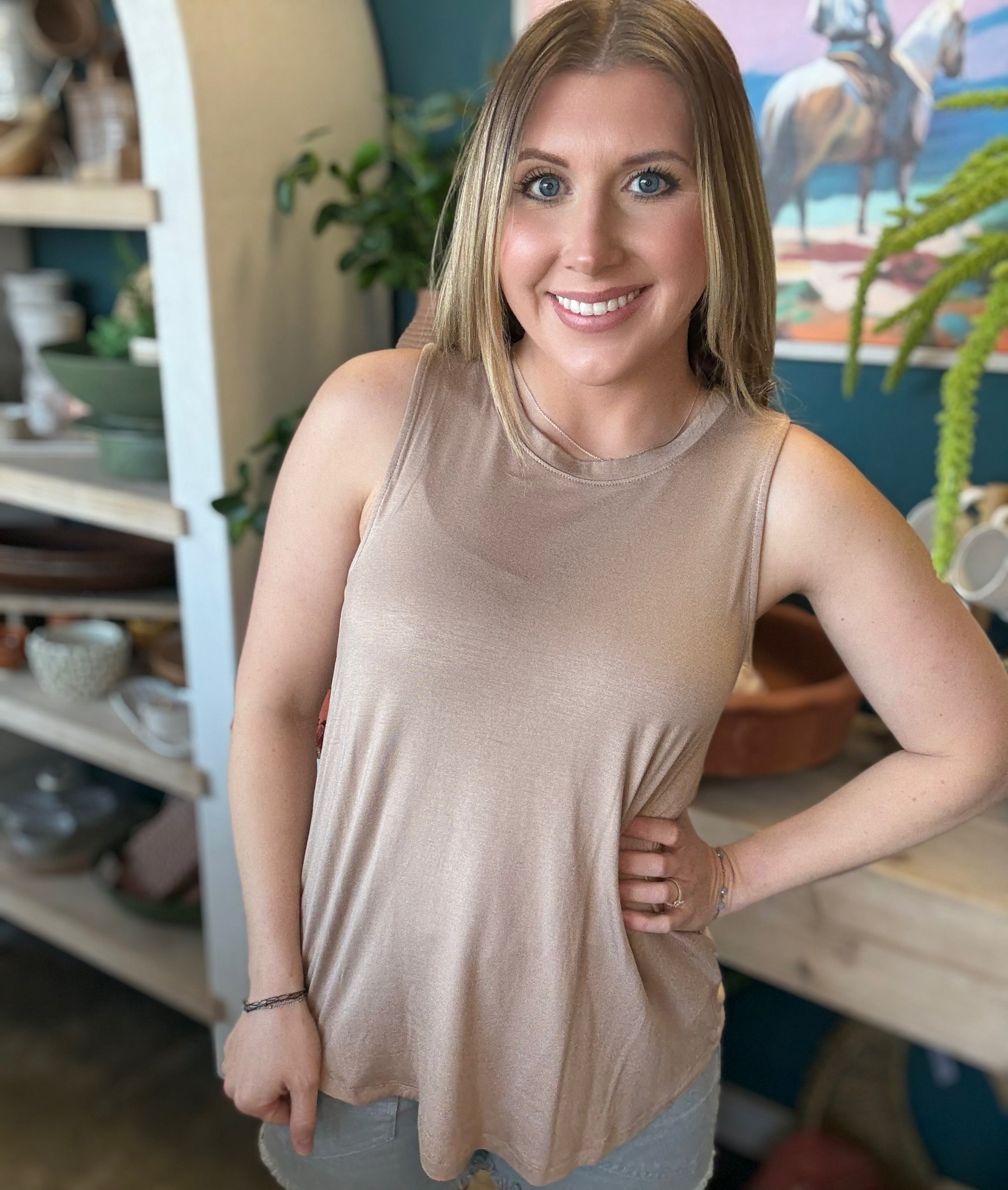 Dark Taupe Tank