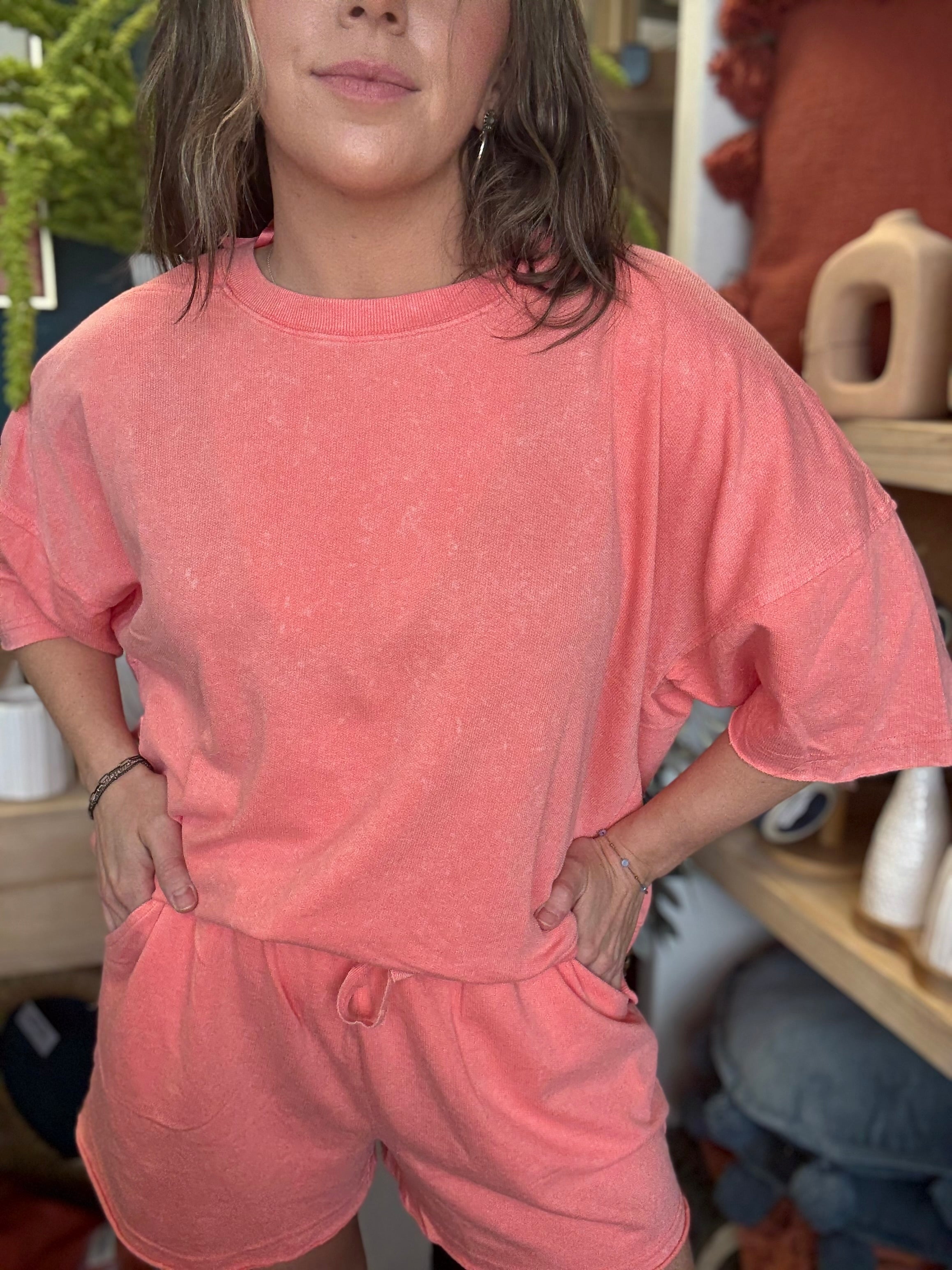 Coral Weekend Set