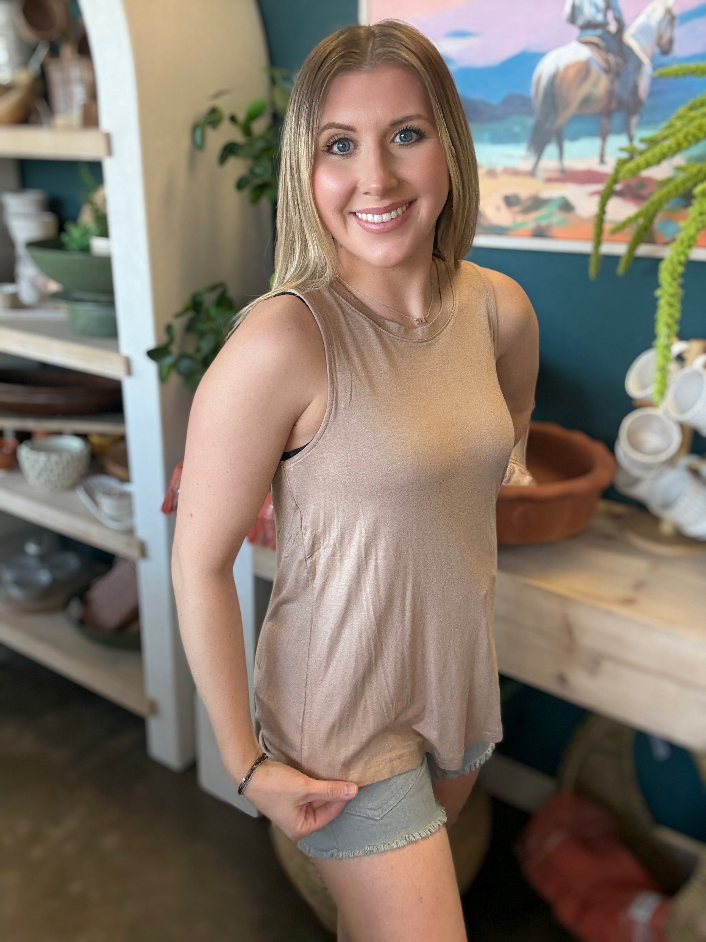 Dark Taupe Tank
