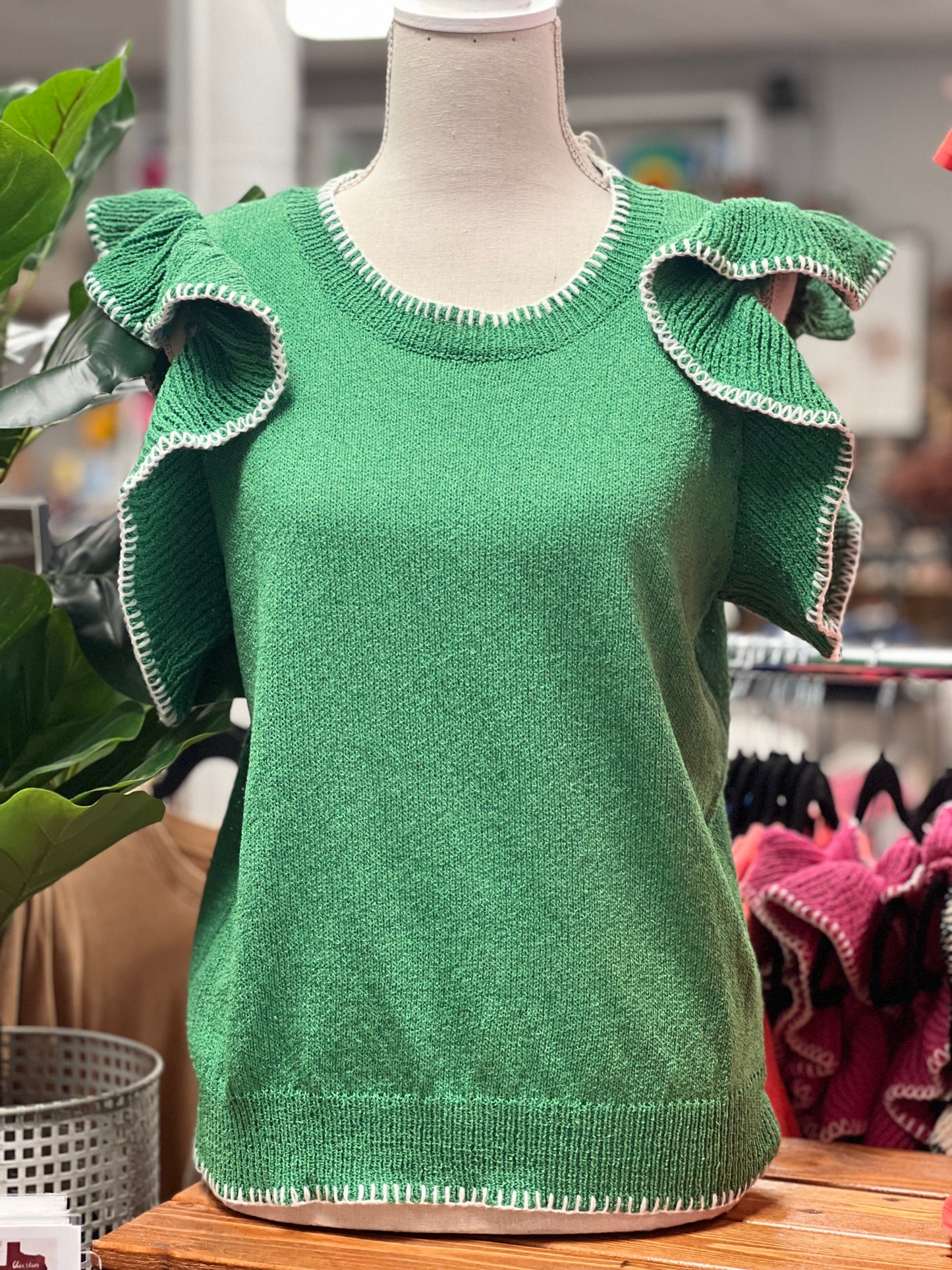 Sweater Top - Green