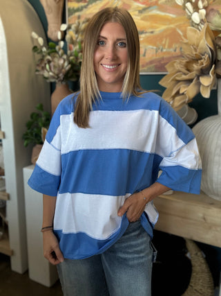 Shoreline Color Block Top